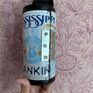 License Plate Mississippi handbag wristlet with hidden compartments